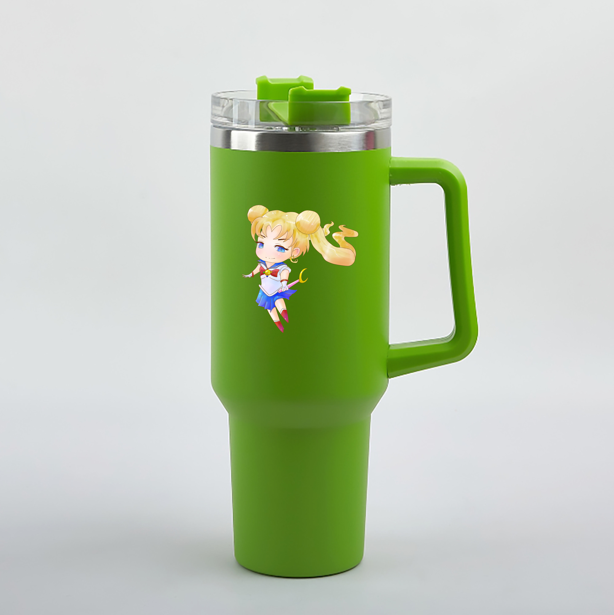 （画像用） 美少女戦士セーラームーン 愛野 美奈子 あいの みなこ Sailor Moon Aino Minako 1200mL車用タンブラー（カラープリント）